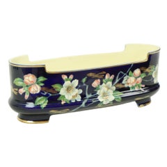 Villeroy & Boch Florale Art Nouveau Flower Pot Taiping Circa 1900
