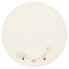 Used Villeroy & Boch For Le Cirque Restaurant Porcelain Serving Tray with Monkeys