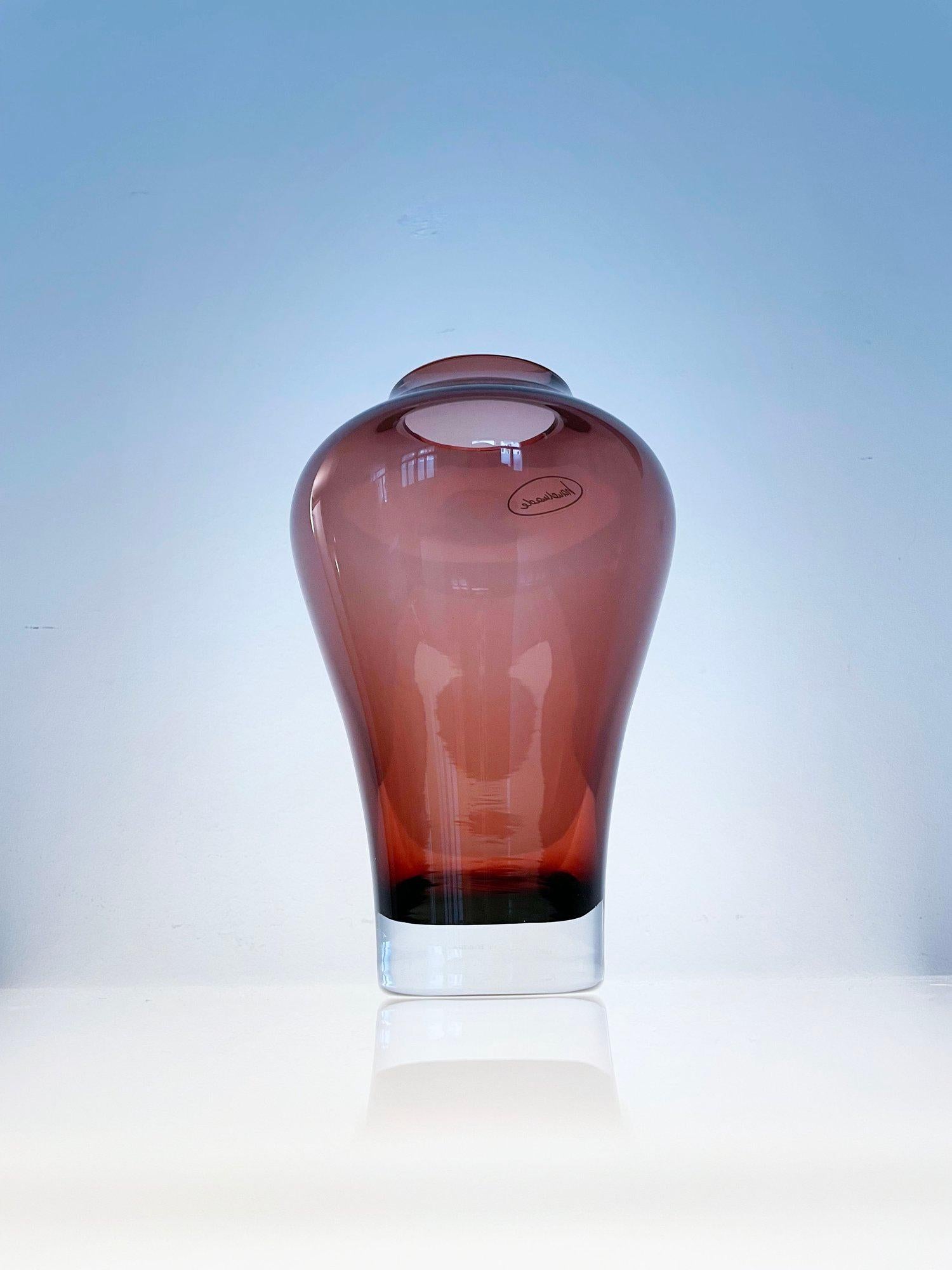 Tedesco Vaso di vetro Villeroy & Boch (fatto a mano) in vendita