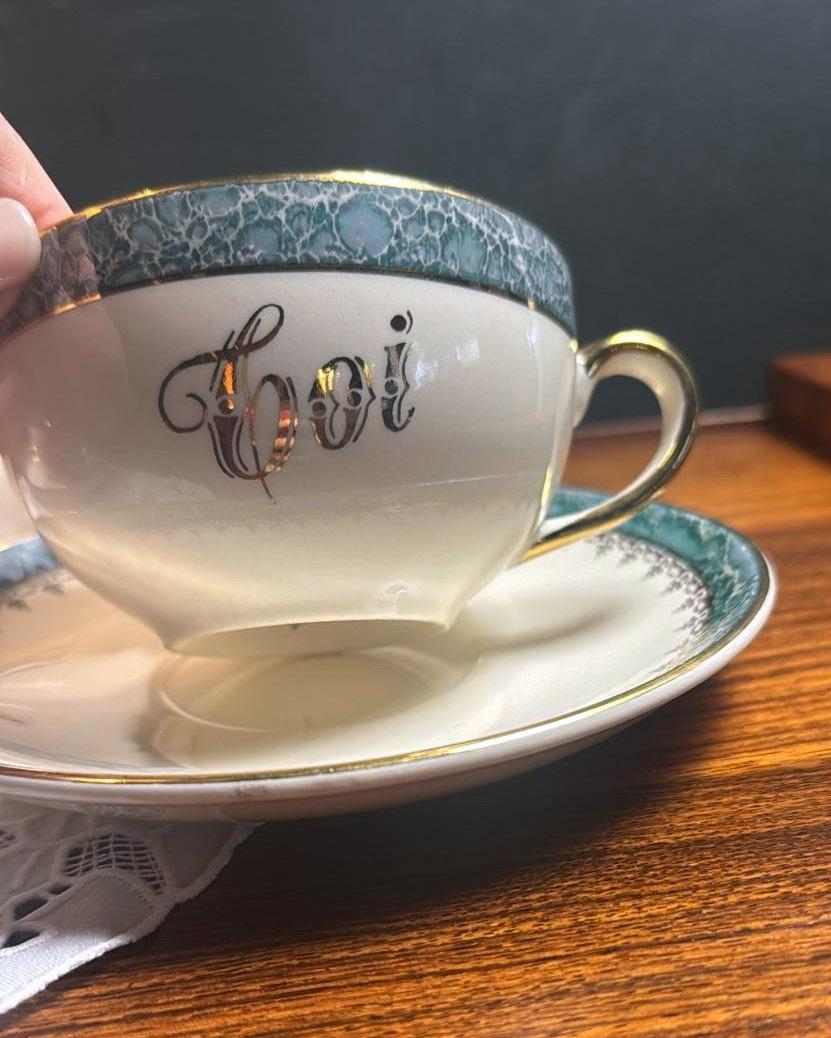 Ensemble Tete-A-Tete en faïence émaillée Villeroy & Boch en vente 9