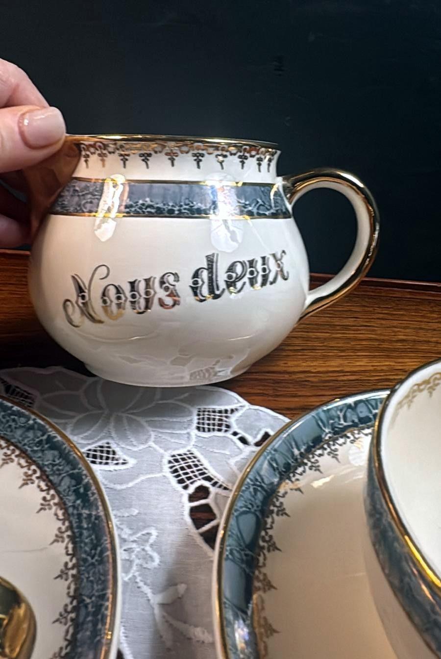 Ensemble Tete-A-Tete en faïence émaillée Villeroy & Boch en vente 11