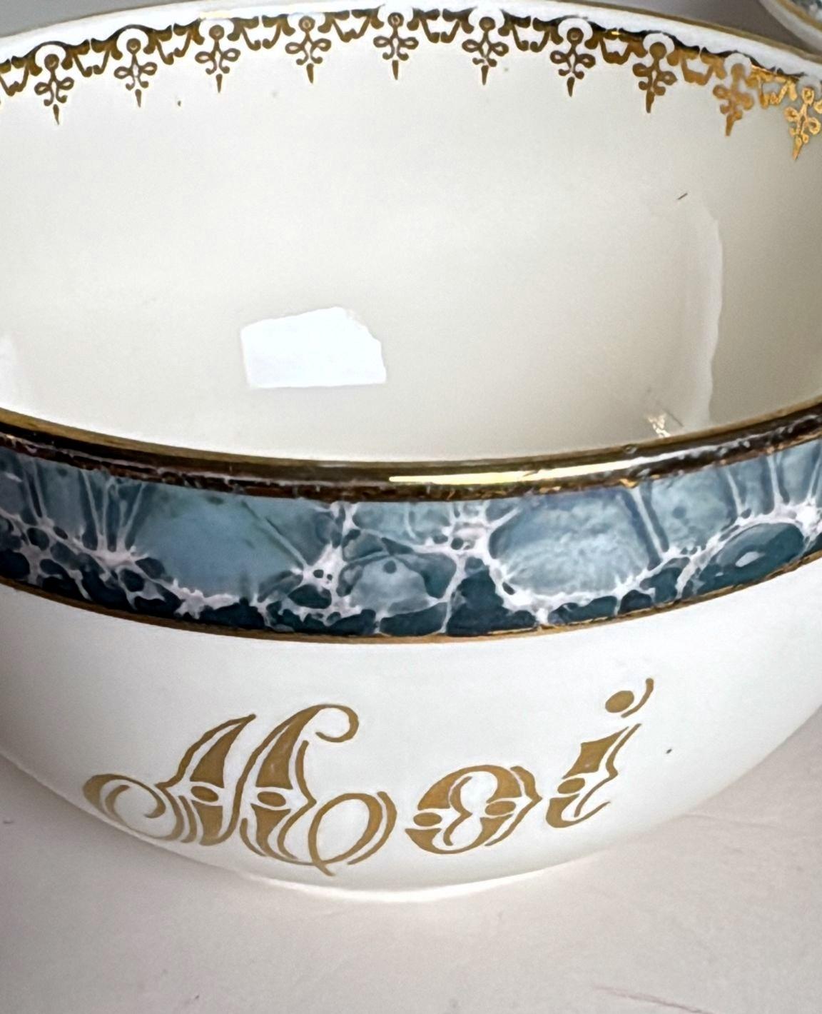 Céramique Ensemble Tete-A-Tete en faïence émaillée Villeroy & Boch en vente