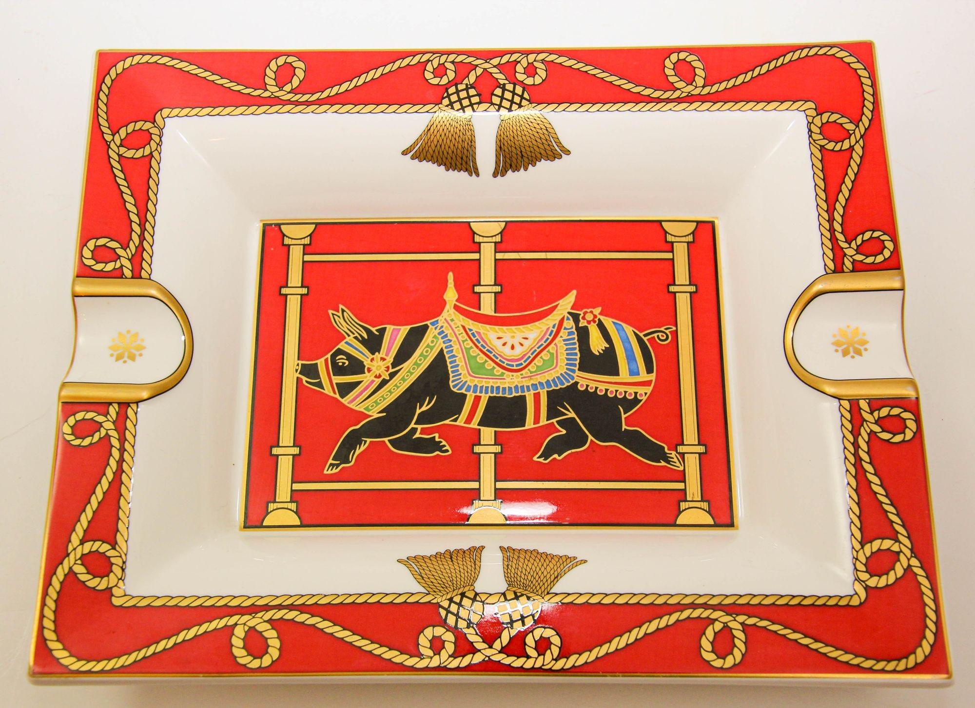 Villeroy & Boch Heinrich Carrousel Nostalgie Sally Aschenbecherschale/Schale/Kastenschachtel im Angebot 6
