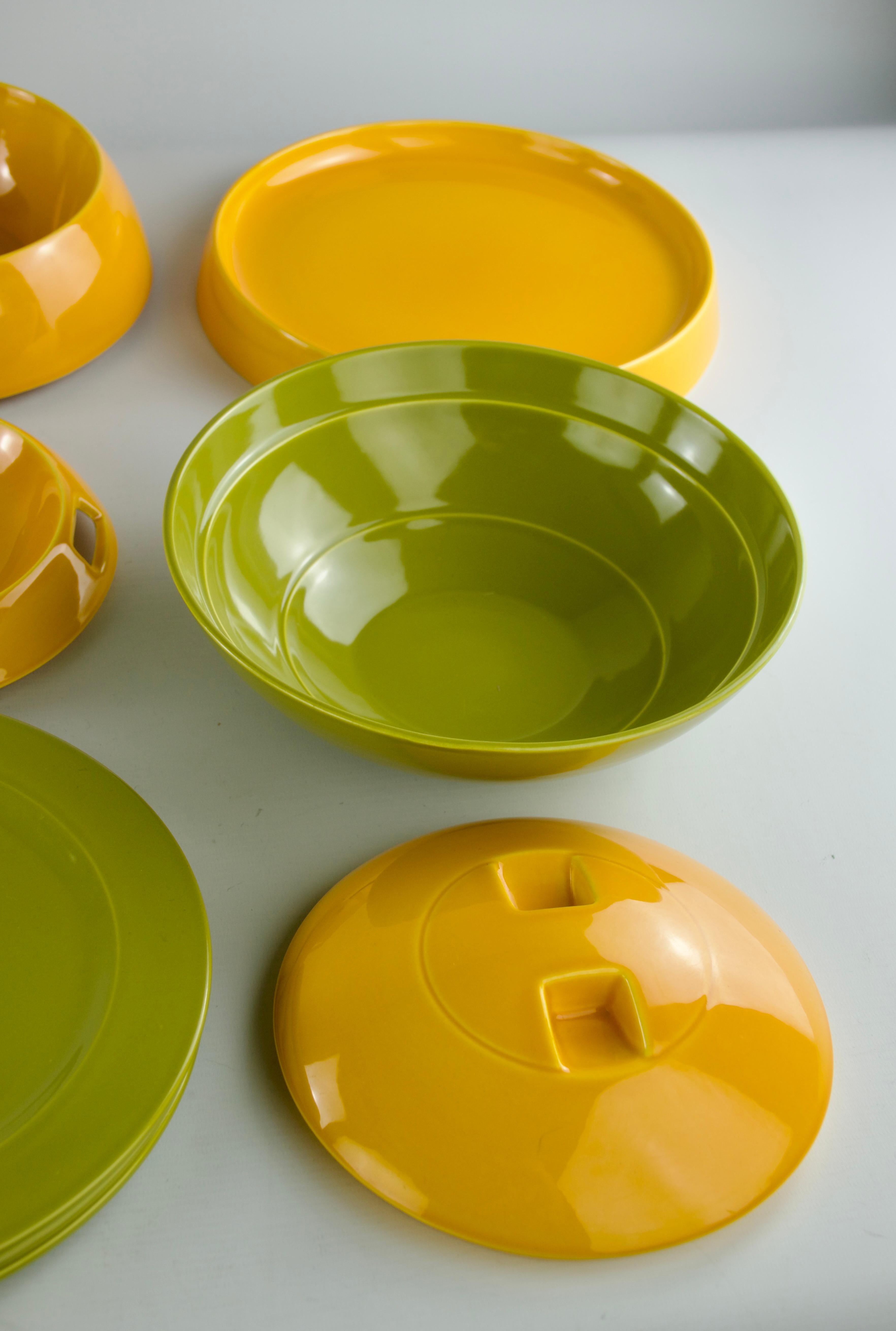 Villeroy & Boch Helen von Boch, Ball/Die Kuge, Vajilla (19 piezas), Años 70 Cerámico en venta