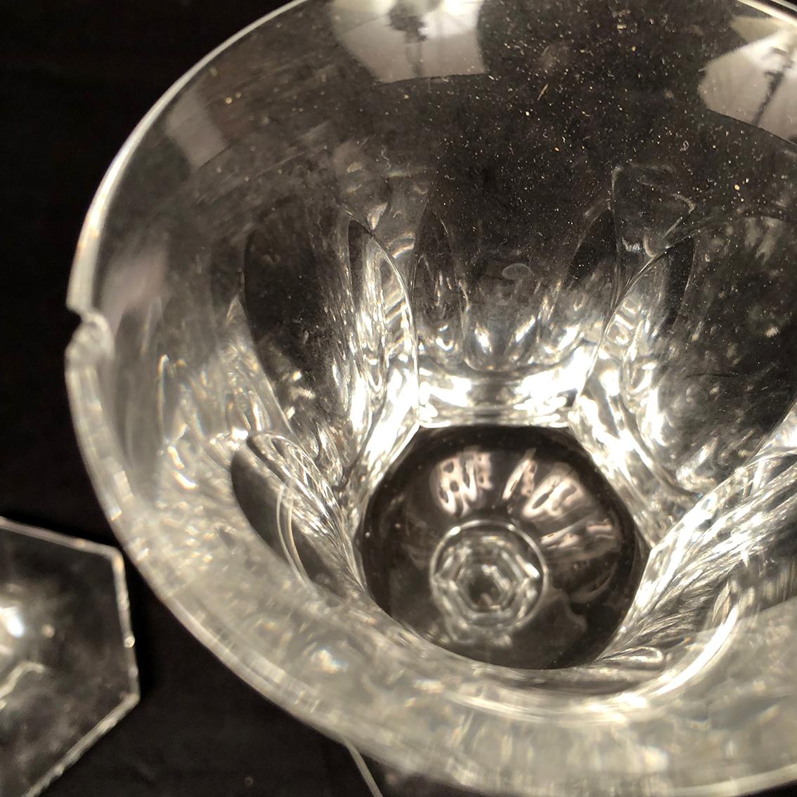 Villeroy & Boch, important service de verres en cristal, modèle Médicis For Sale 5
