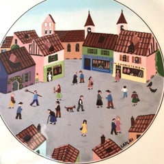 Villeroy & Boch LARGE Plate “Naif”, Luxembourg