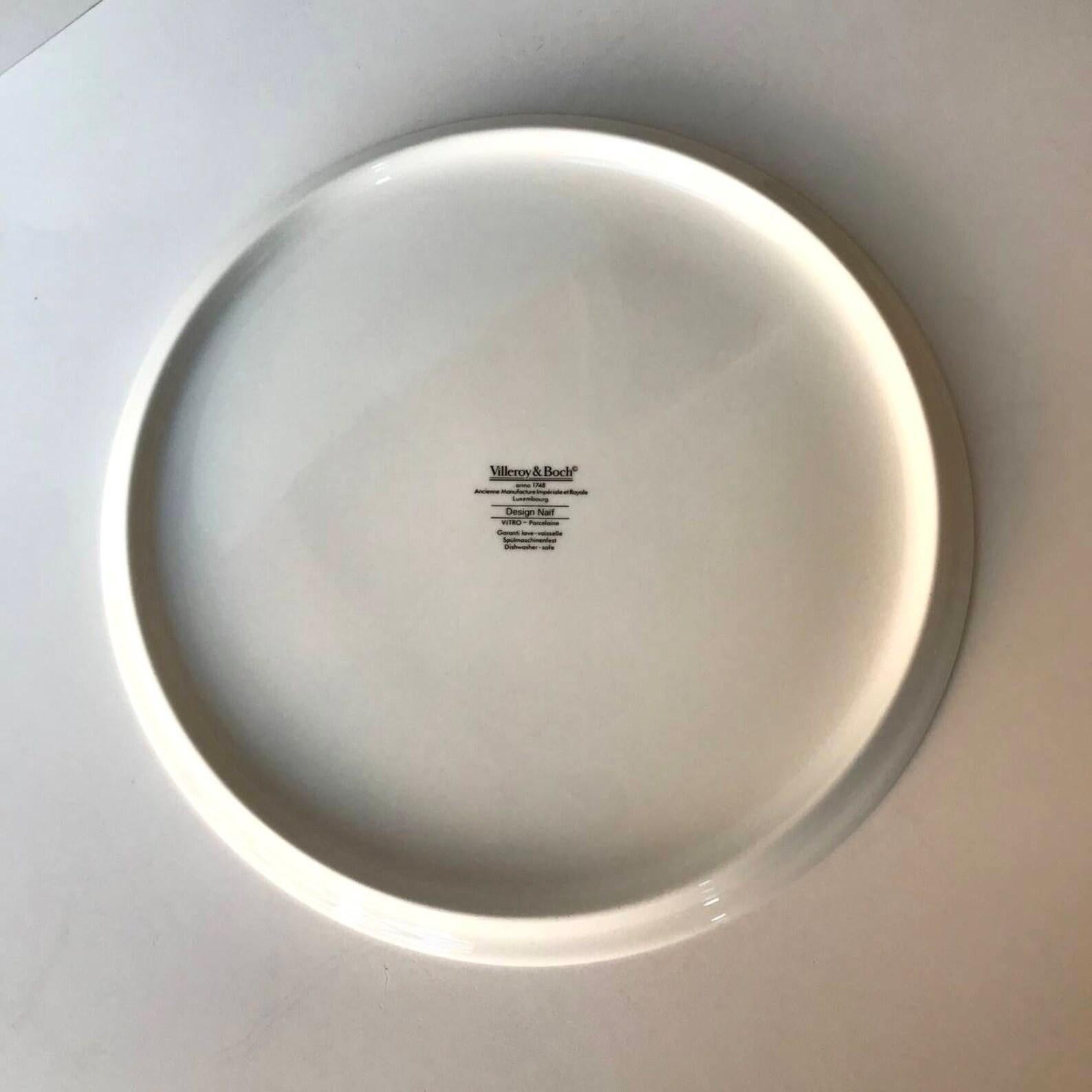 Mid-Century Modern Villeroy & Boch LARGE Plate “Naif”, Luxembourg 