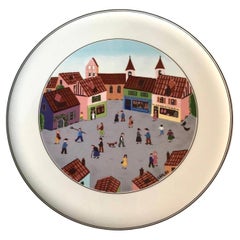 Villeroy & Boch LARGE Plate “Naif”, Luxembourg 