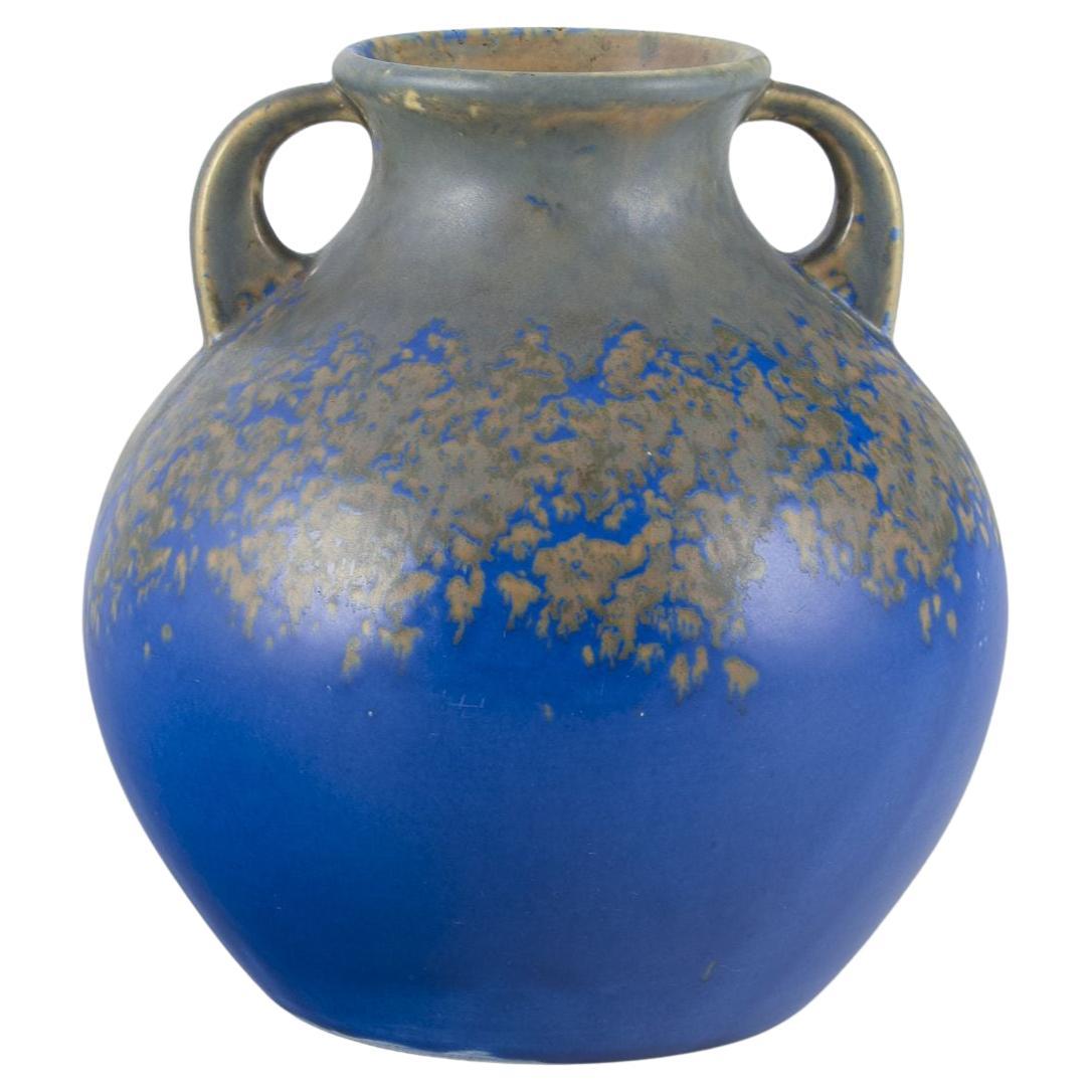 Villeroy & Boch, Luxembourg. Large ceramic vase with two handles. Classic form. For Sale