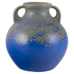 Villeroy & Boch, Luxembourg. Large ceramic vase with two handles. Classic form.