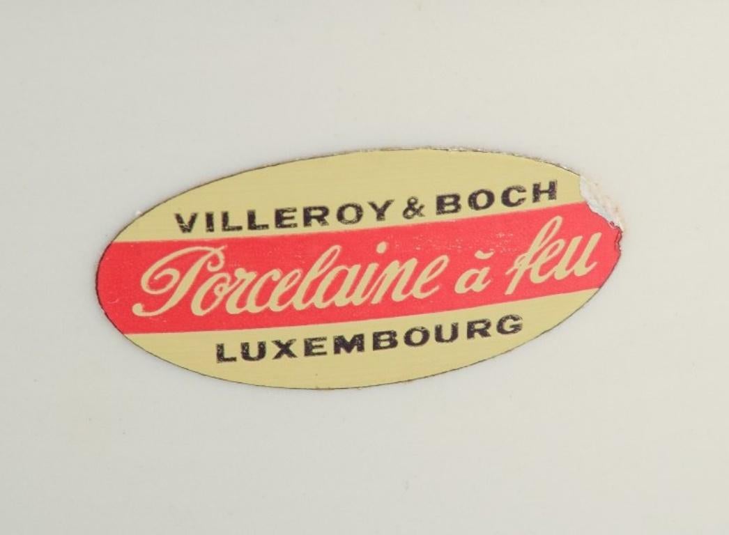 Villeroy & Boch, Luxembourg, two large 