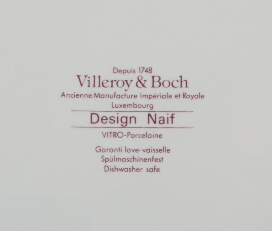 Villeroy & Boch, Luxemburgo, Juego de cinco platos de porcelana 