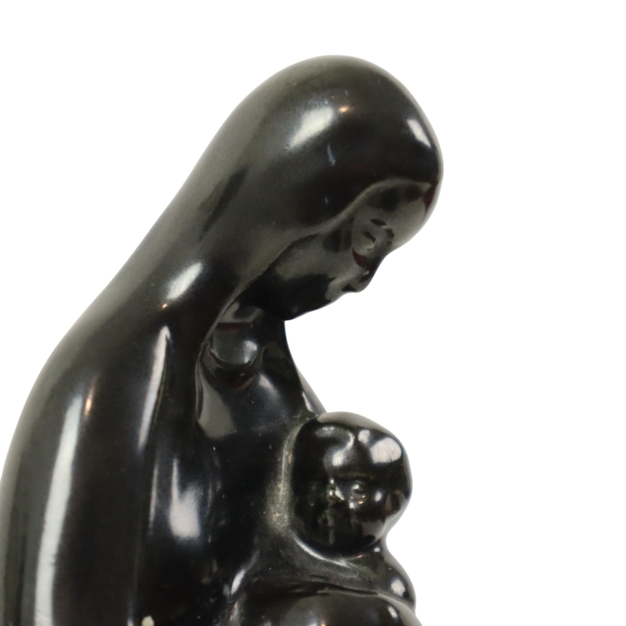 Villeroy & Boch Madonna con Bambino in ceramica n. 655 in vendita 2