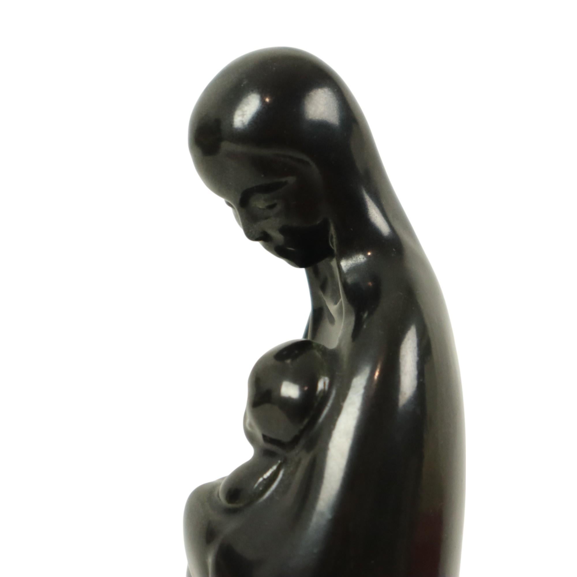 Villeroy & Boch Madonna con Bambino in ceramica n. 655 In condizioni buone in vendita a Poperinge, BE