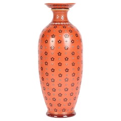 Villeroy & Boch Mettlach Gothic Revival Vase by Hans Christiansen c.1890