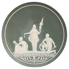 Villeroy & Boch Mettlach Phanolith Porcelain Charger in Neoclassical Style
