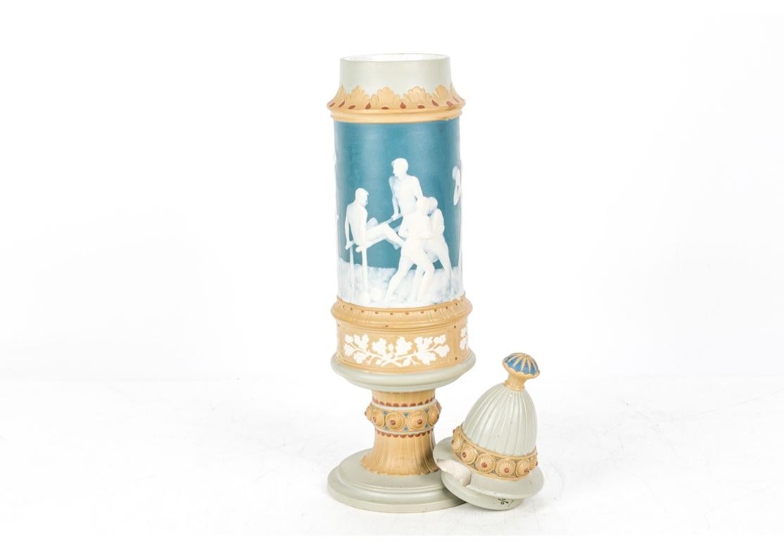 Villeroy & Boch Mettlach Pokal In Distressed Condition In Bridgeport, CT