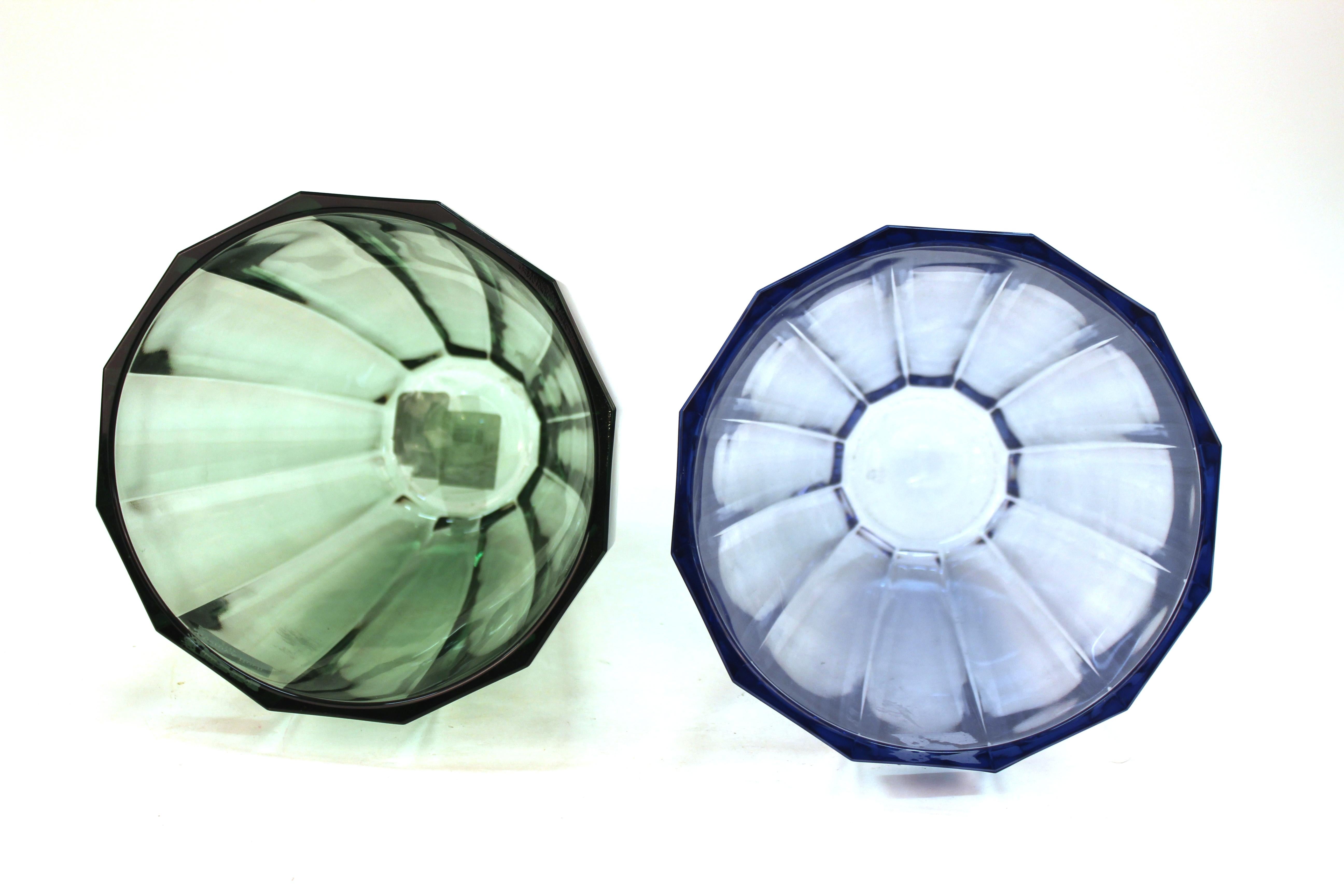 Moderno Vasi in vetro in stile moderno di Villeroy & Boch in blu e verde