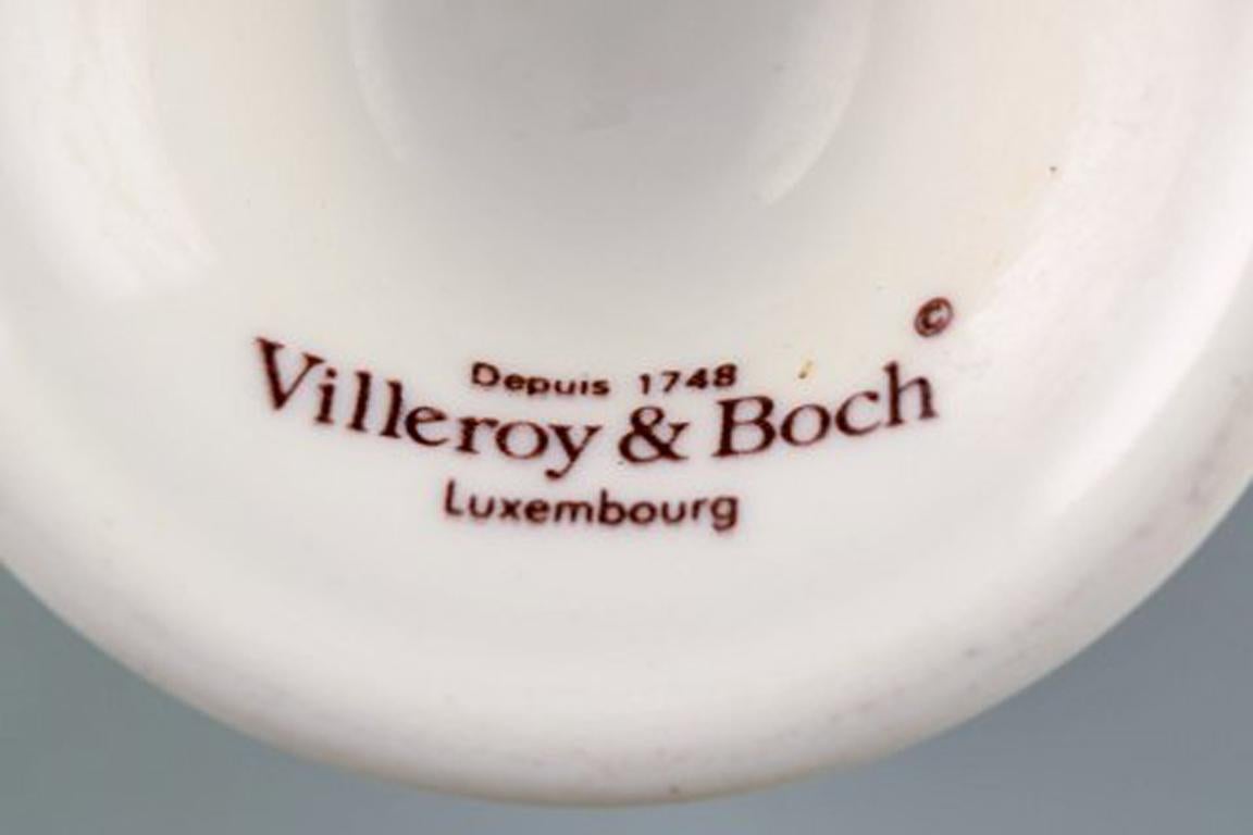 Villeroy & Boch Naif Dinner Service in Porcelain. a Set of 16 Egg Cups In Good Condition In Copenhagen, DK