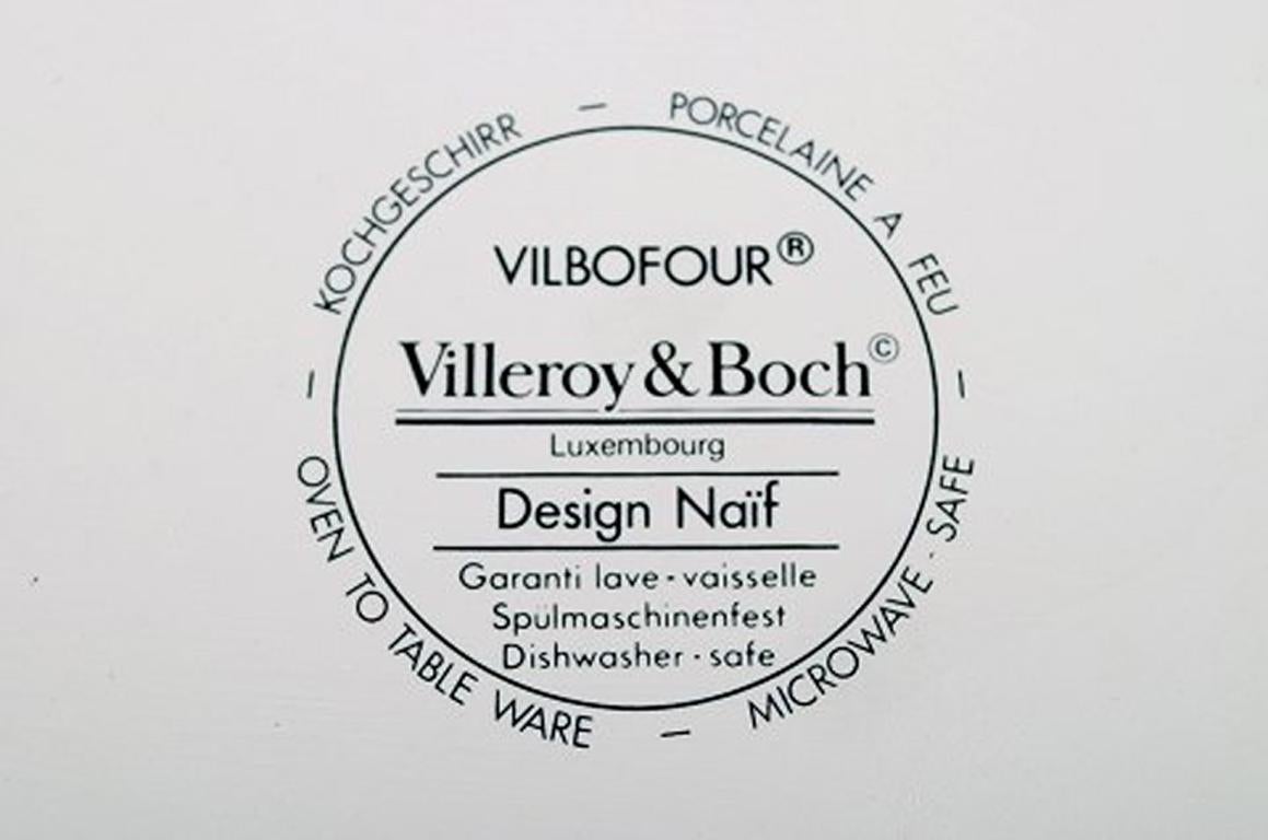 Villeroy & Boch Naif Dinner Service in Porcelain, Oval Lidded Tureen 1