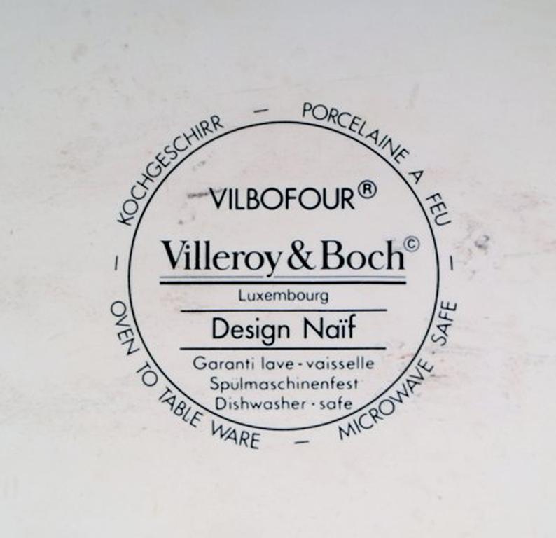 20ième siècle Service de table Naif en porcelaine Villeroy & Boch en vente