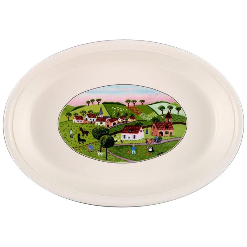 Villeroy & Boch Naif Servizio da tavola in porcellana, piatto a prova di forno