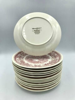 Villeroy & Boch Porcelain Dinner Plates, Burgenland Series, Germany