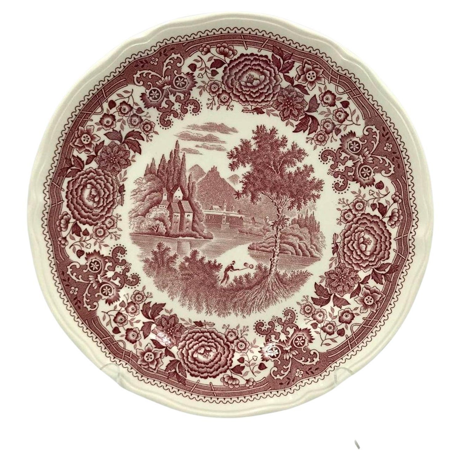 Villeroy and Boch Deep Soup Plates, Red Burgenland Series, Germany For Sale  at 1stDibs | villeroy & boch burgenland red