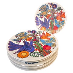 Villeroy & Boch Rare set de 7 assiettes Acapulco Design in Vitro Porcelain
