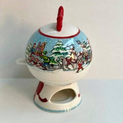 Villeroy & Boch Santa's Apple Baker. Porcelain Winter Bakery Delight Apple Baker