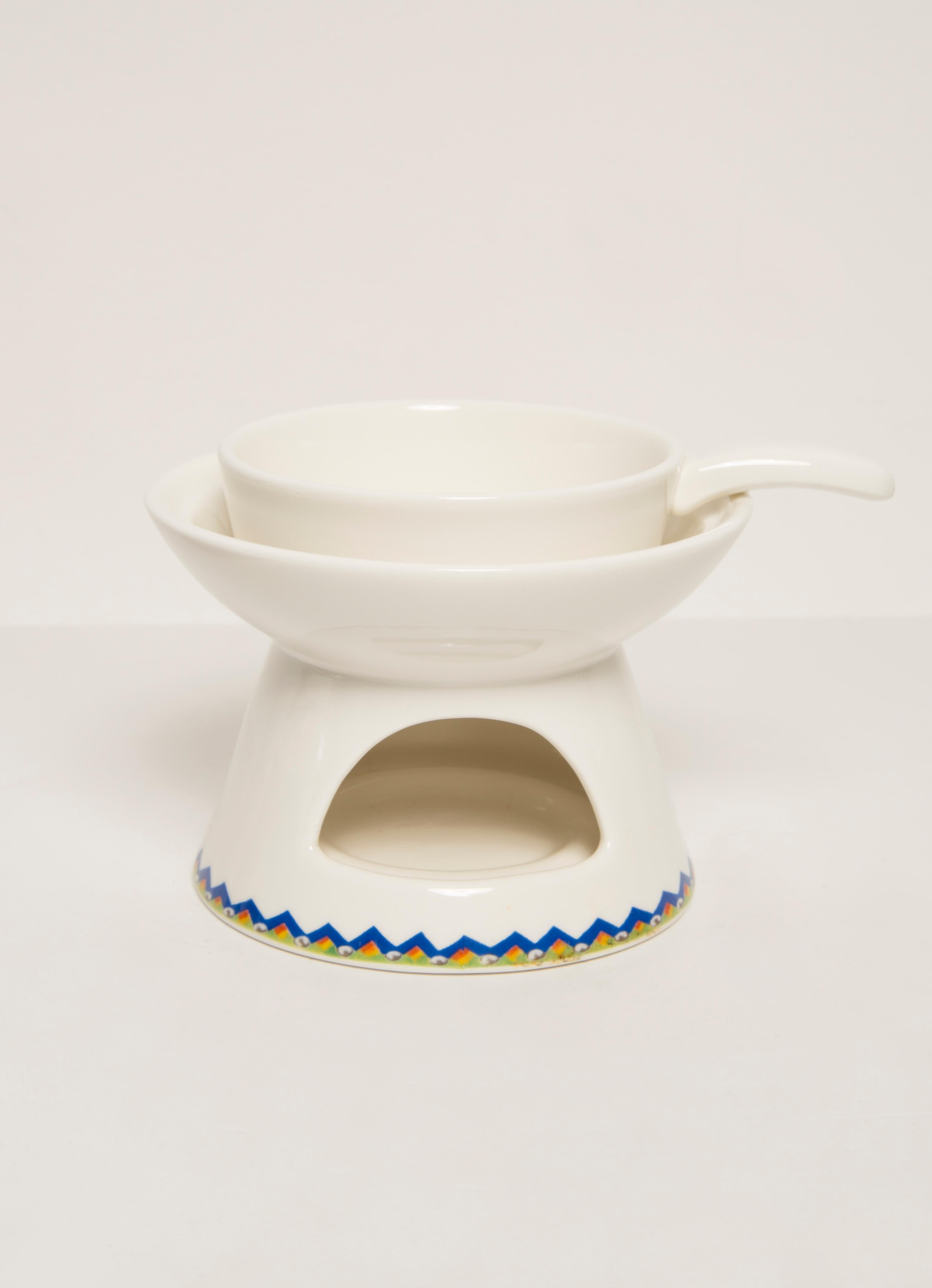 Ceramica Tostapane per mele Villeroy & Boch Santa's Apple Baker in porcellana Winter Horses in vendita