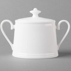 Villeroy & Boch Stella Hotel white Bone China Sugar Bowl with Cover