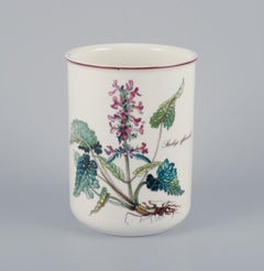 Villeroy & Boch, two pieces of "Botanica", porcelain vase and sugar bowl