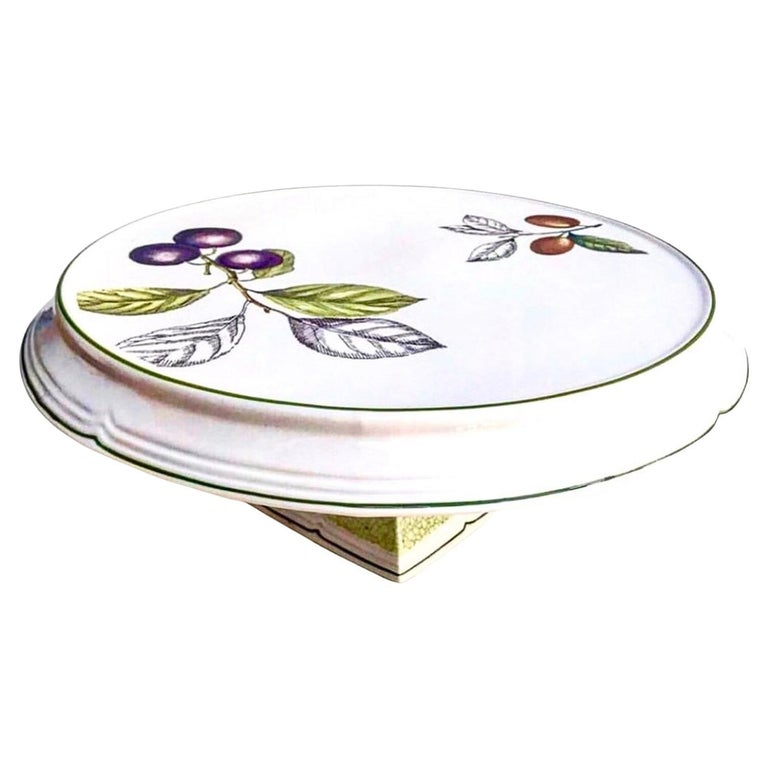 Villeroy&Boch Cake Stand Villeroy and Boch Cascara Vintage Cake Stand For Sale at 1stDibs