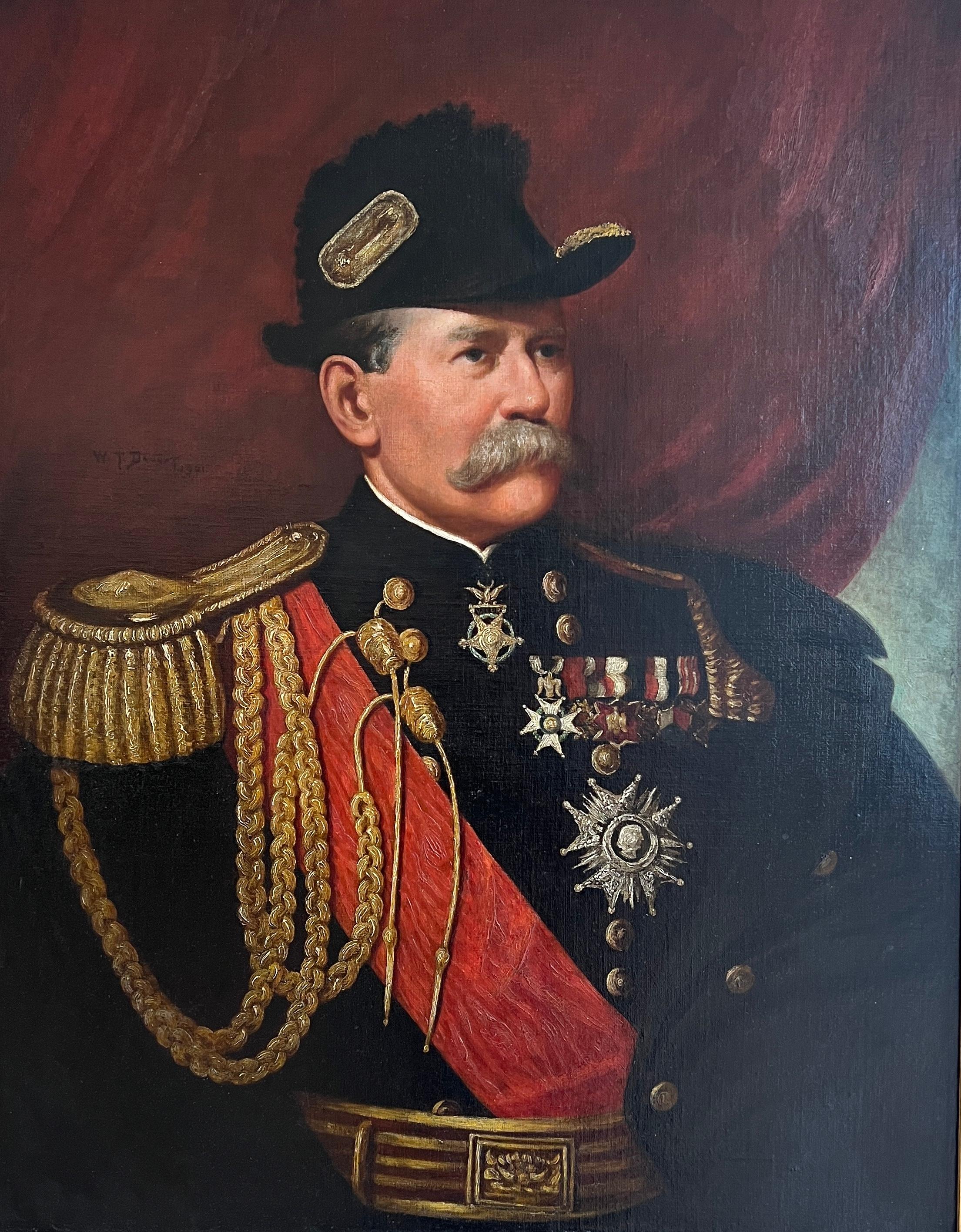 Portrait Painting Villiam Turner Dannat  - Horace Porter, ambassadeur des États-Unis en France
