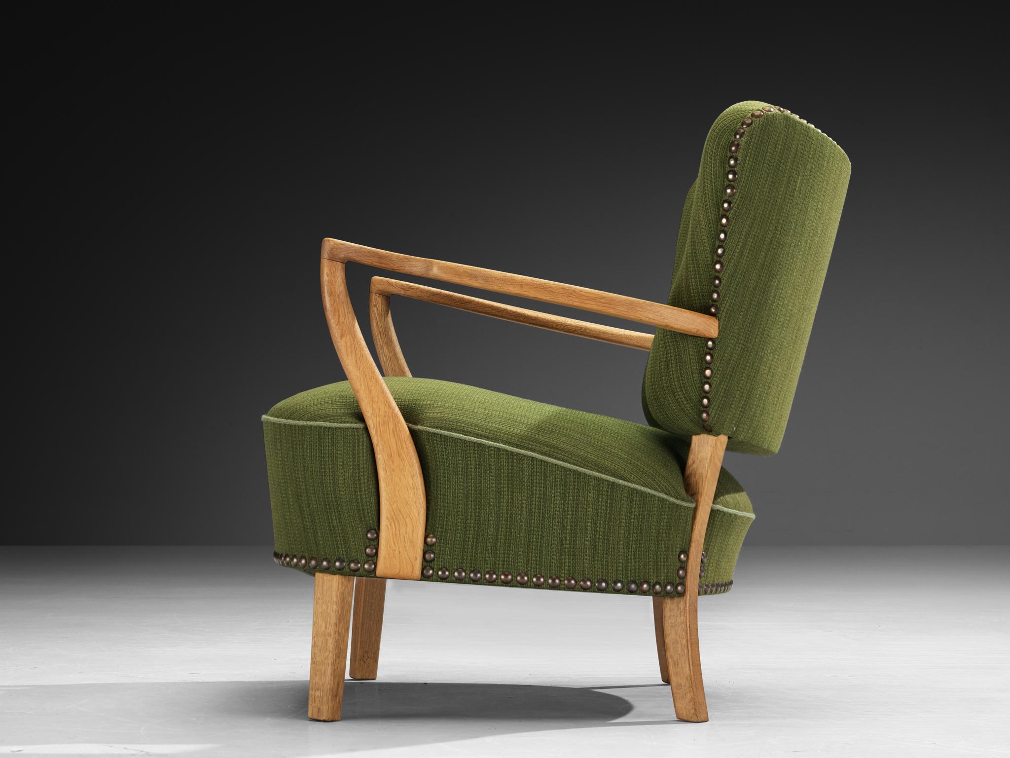 Villy Sørensen para Frederik Stærmose Silla de salón en roble Escandinavo moderno en venta