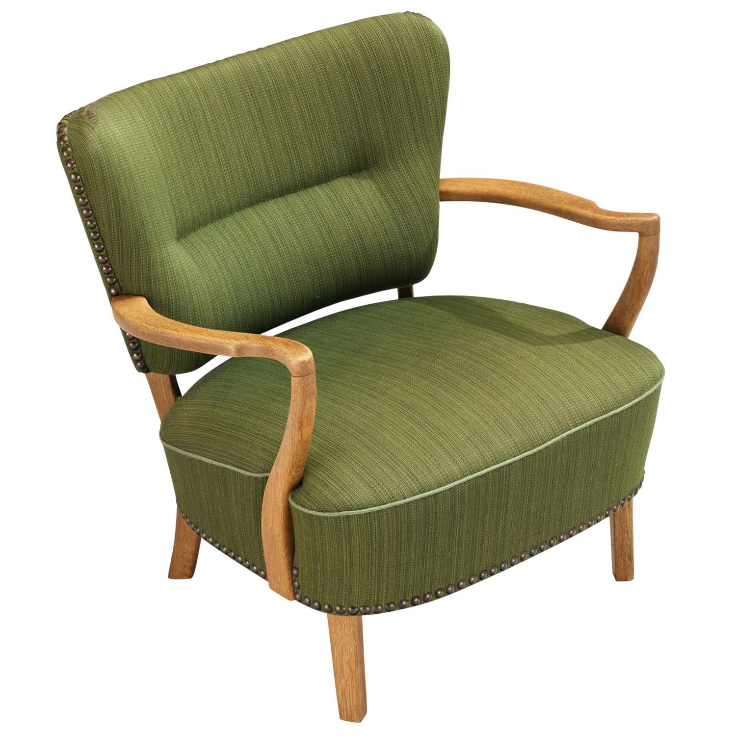 Villy Sørensen per Frederik Stærmose Lounge Chair in Oak
