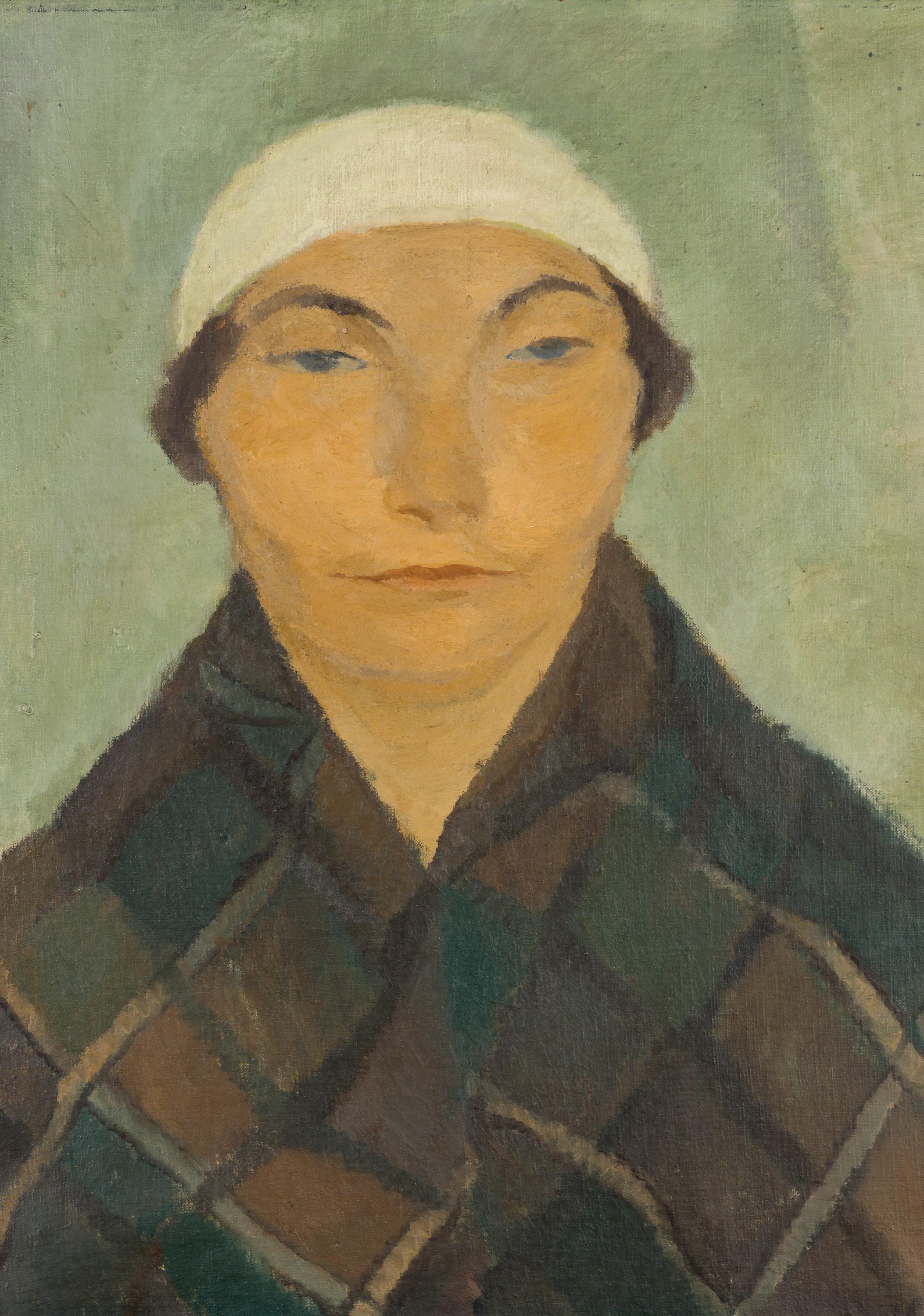 Vilma Eckl Portrait Painting – Russin