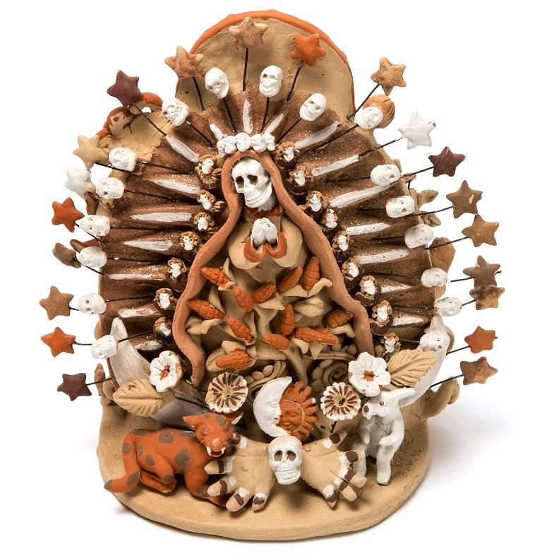 Vilma Sandra Velasco Vasquez Tonatzin y los Cincos Soles / Ceramics