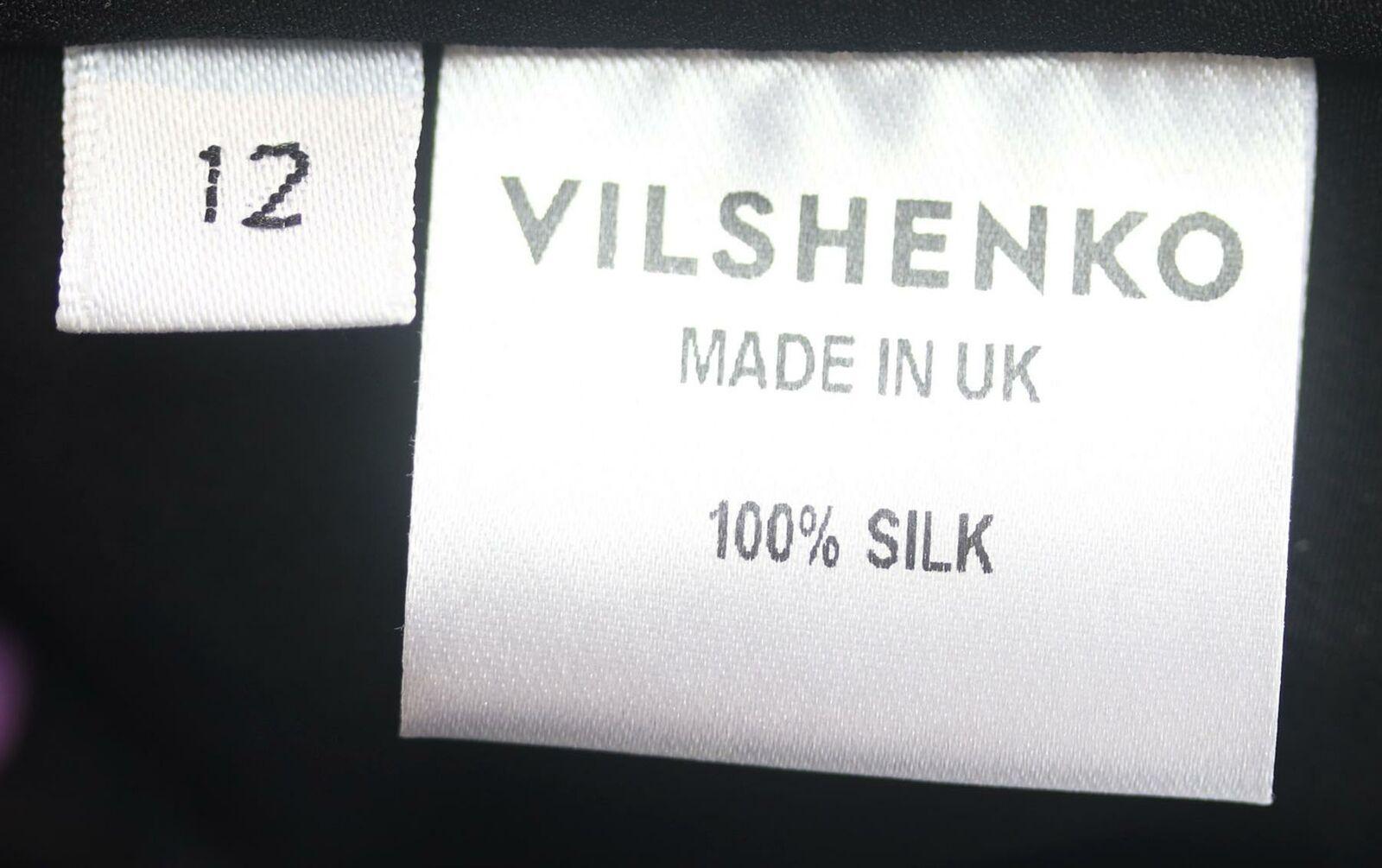 Vilshenko Maria Printed Silk Crepe de Chine Maxi Dress 1