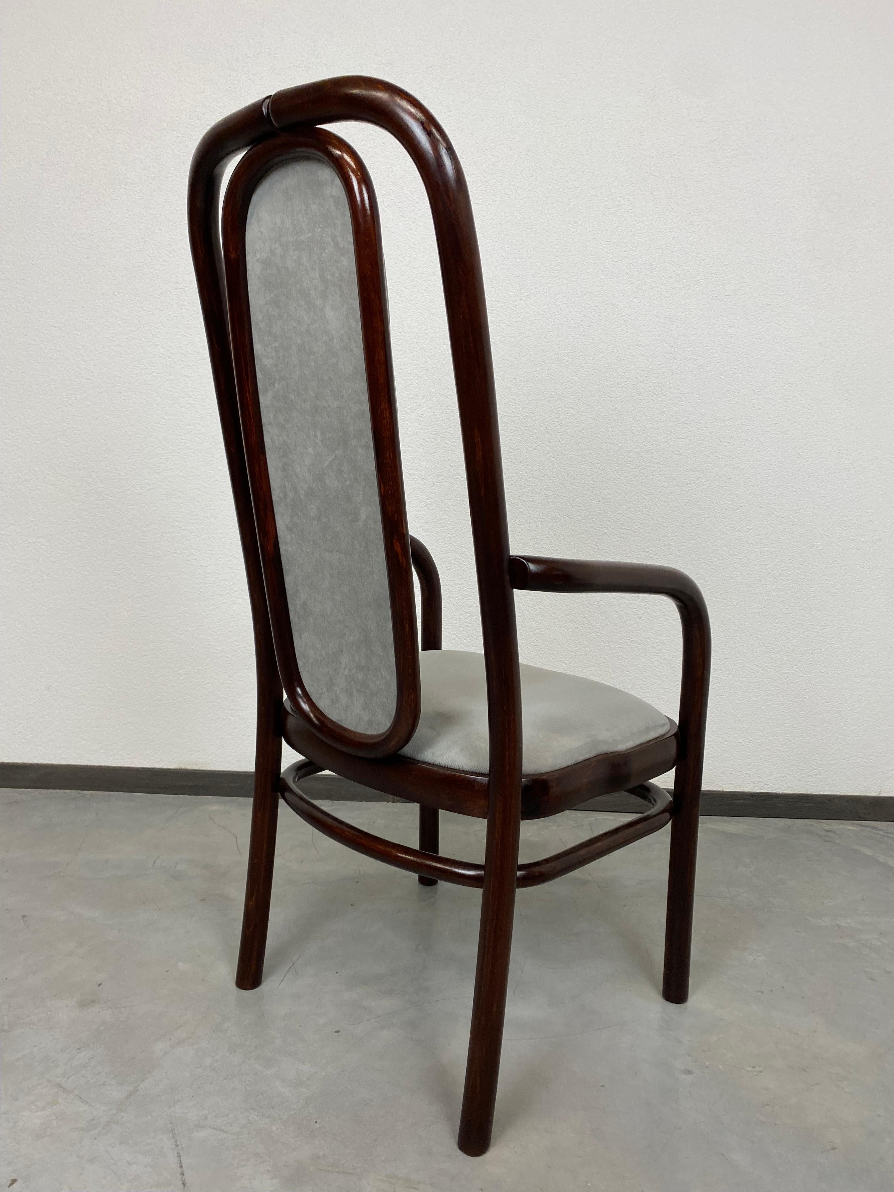 Fabric Vinage Office Chair by Antonín Šuman for Ton Bystřice Pod Hostýnem For Sale