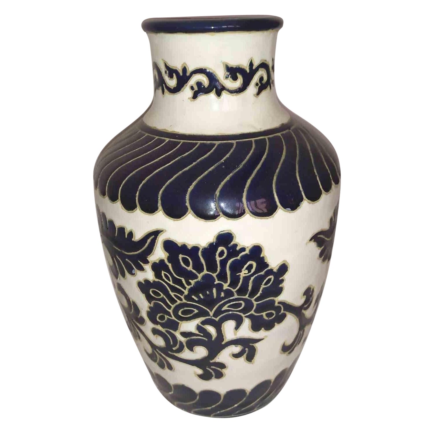Vinage Vase from Capodimonte Naples, 1960s For Sale