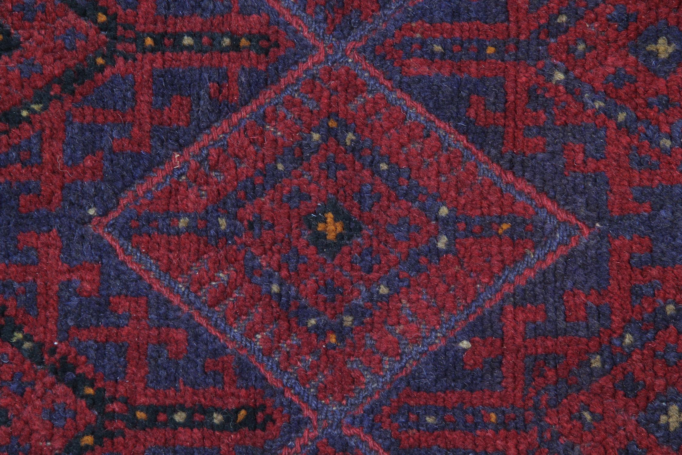 Woven Vinatage Oriental Runner Rug Red Traditional Carpet Runners Handmade Afghan Rugs