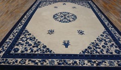 Vinatge 1980s Chinese Peking Carpet 9'x 12'