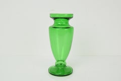 Vinatge Art Glass Vase, Glasswork Novy Bor, 1950's.