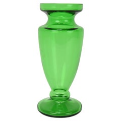 Vinatge Art Glass Vase, Glasswork Novy Bor, 1950's. 