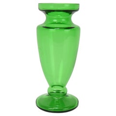 Vinatge Art Glass Vase, Glasswork Novy Bor, 1950's.