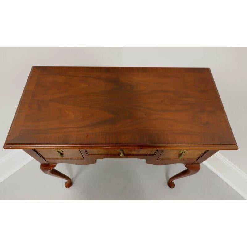 20th Century BAKER Inlaid Mahogany Queen Anne Style Side Table