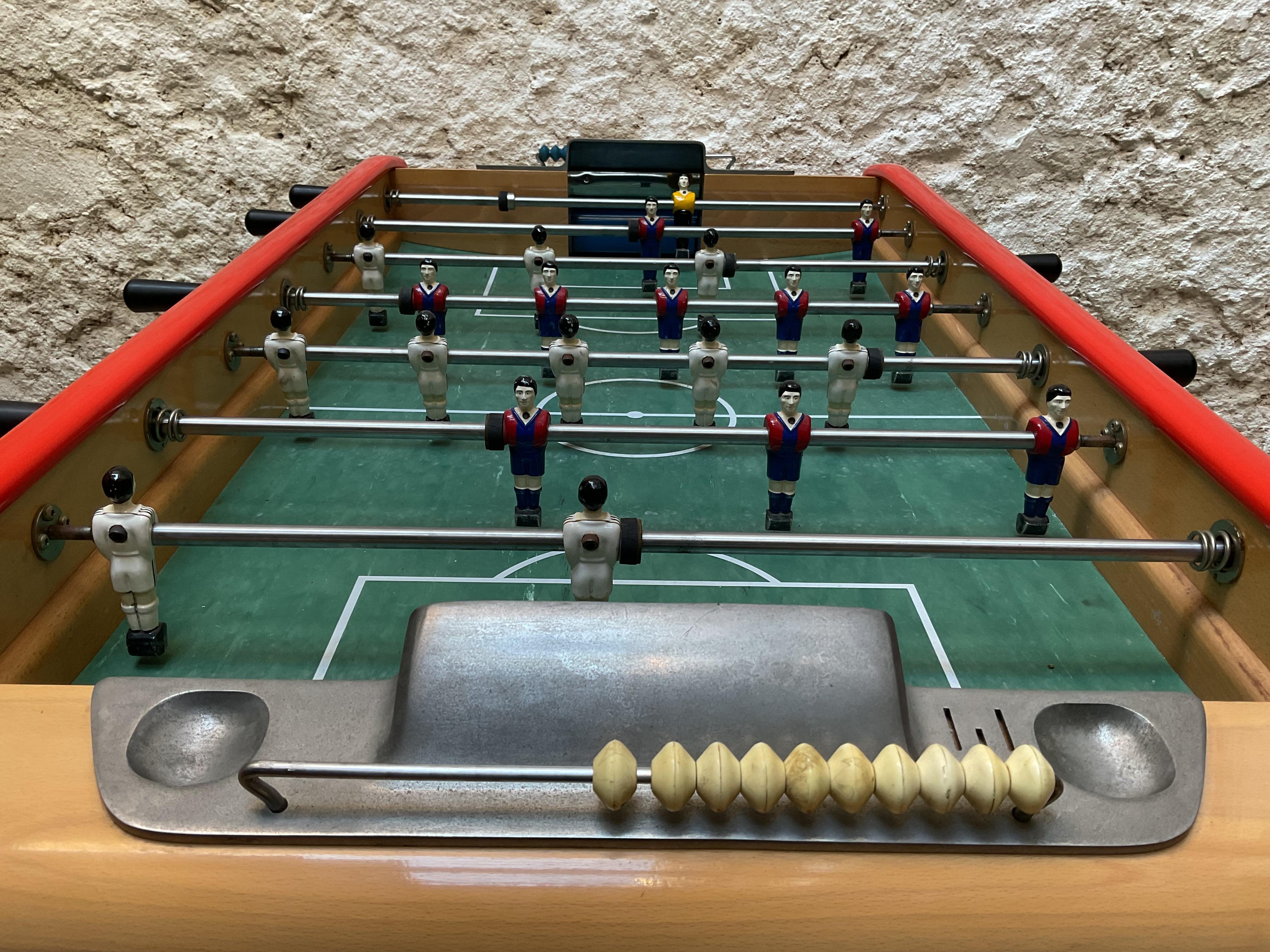 Metà XX secolo Biliardino Vinatge Bonzini B60 