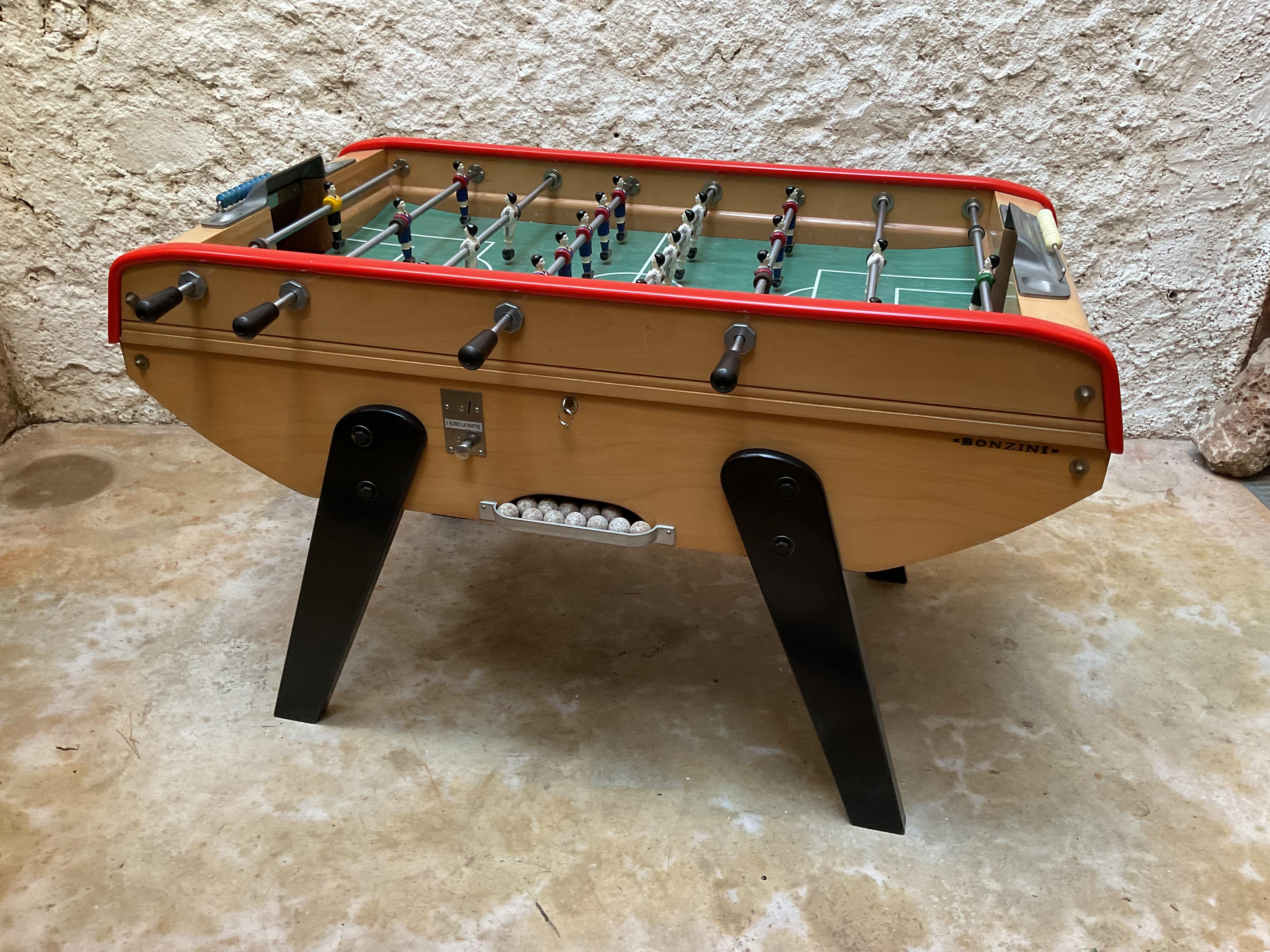 Metallo Biliardino Vinatge Bonzini B60 